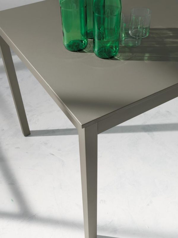 Diesis - Tavolo da pranzo fisso Bontempi per soggiorno cucina cm 120x80x75h - vari colori