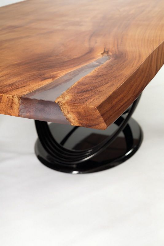 Fusion fisso - Tavolo design contemporaneo Bontempi rettangolare cm 200x106x75h - vari colori