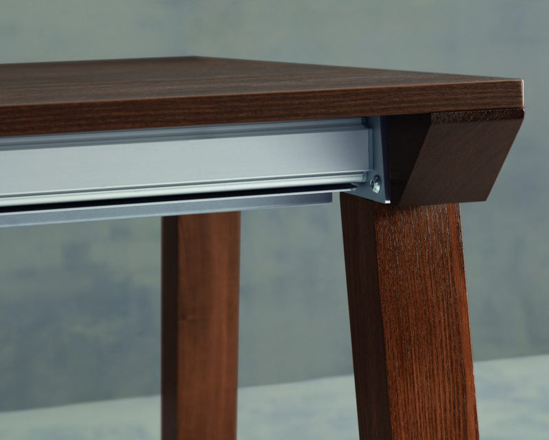 tavolo Genius struttura noce canaletto 035 piano laminato noce canaletto 035