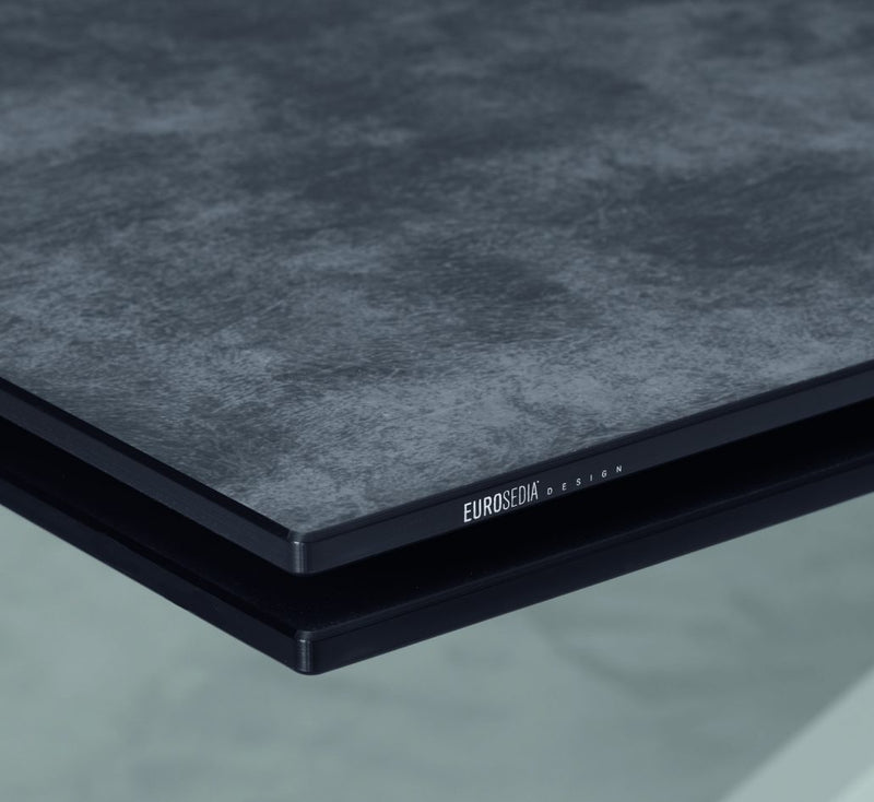 tavolo Kubo struttura metallo-multicolore piano vetro float acidato antigraffio ardesia-135