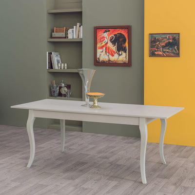 Petros - Tavolo allungabile in legno per sala pranzo design classico - vari modelli