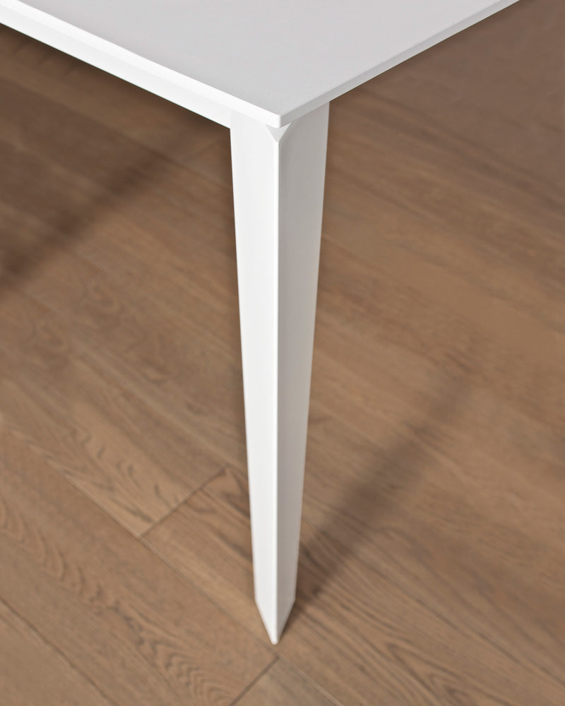 tavolo moderno Cruz colore bianco