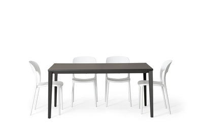 Echo In - Tavolo allungabile Bontempi con struttura in acciaio cm 160/260x90x75h - vari colori
