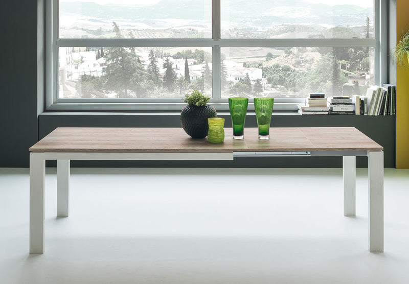 Artal - Tavolo moderno da pranzo in legno con allunghe - vari modelli