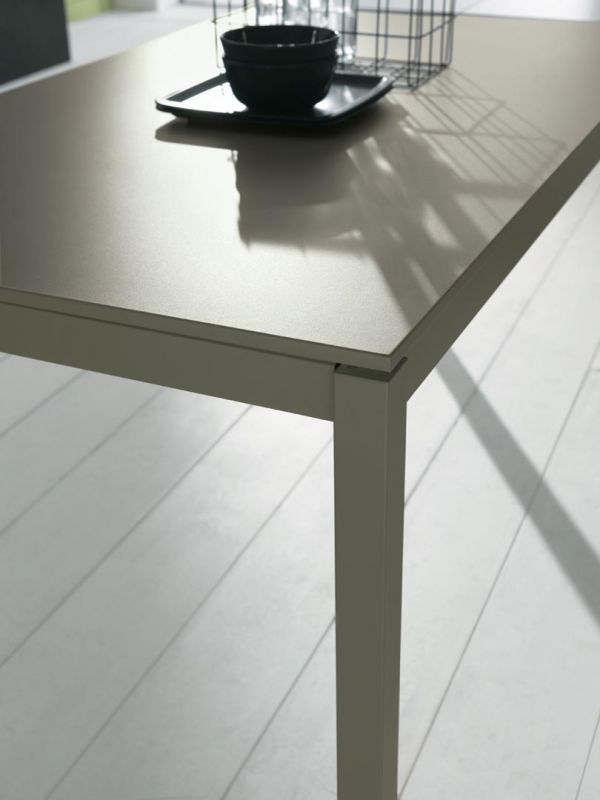Mago - Tavolo design allungabile Bontempi cm 120/180x80x75h - vari colori