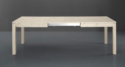 tavolo nevada struttura frassino tinto abete bianco nordico piano laminato abete bianco nordico 008