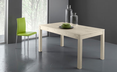 tavolo nevada struttura frassino tinto abete bianco nordico piano laminato abete bianco nordico 008