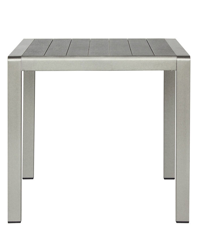 Tavolo quadrato contract da bar struttura in alluminio piano in composito - varie misure