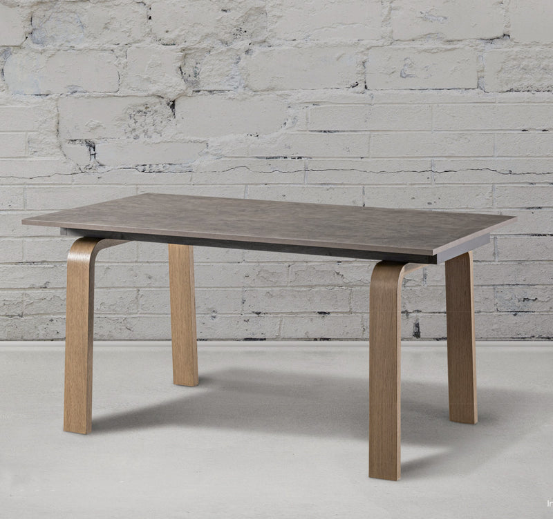 Austin - Tavolo allungabile moderno gambe in legno curvato - vari modelli