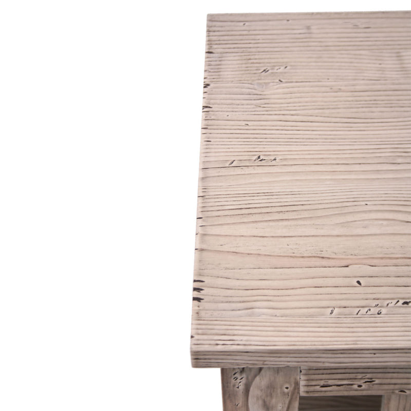 Vetrinetta in legno massello con ante scorrevoli stile country cm 90x40x88h